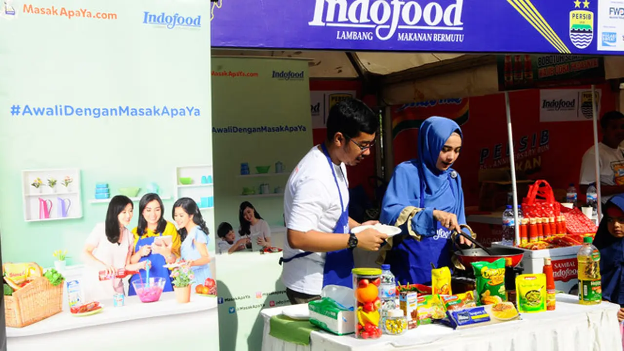 Masakapaya Hadirkan Demo Masak Seru di Ultah Persib ke 85