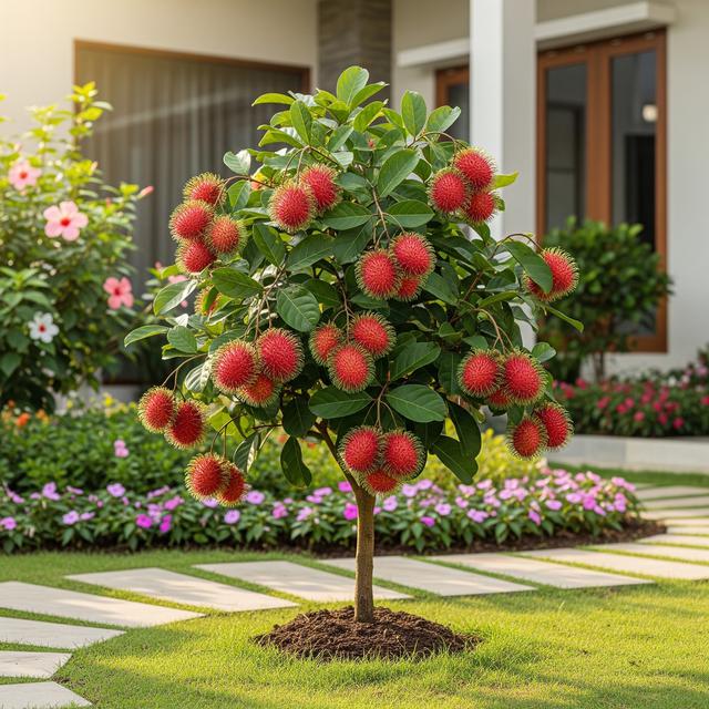 7 Jenis Pohon Rambutan Mini yang Cocok untuk Halaman Rumah, Manis dan Lebat