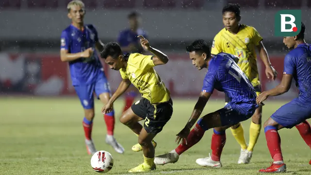 FOTO: Barito Putera Jaga Peluang Lolos ke Babak 8 Besar usai Menang 2-1 atas Arema FC - Kahar
