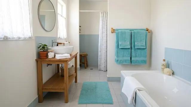 Tips Mendekorasi Kamar Mandi yang Hemat Anggaran/AI Generated