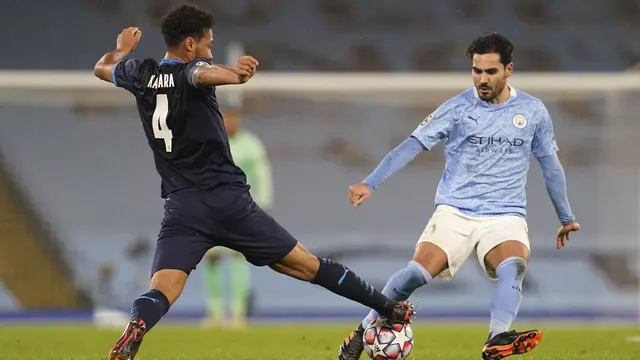 Manchester City Lumat Marseille 3-0