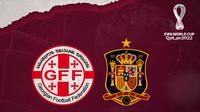Kualifikasi Piala Dunia 2022: Georgia Vs Spanyol. (Bola.com/Dody Iryawan)