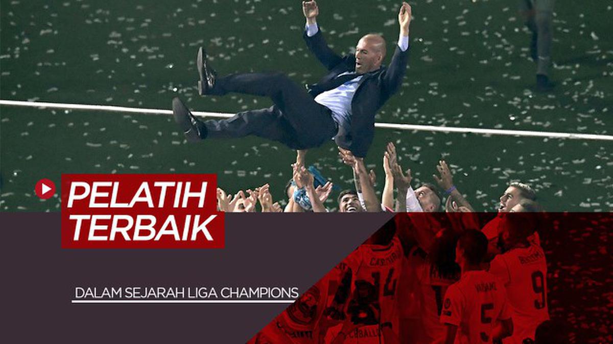 MOTION GRAFIS : Zinedine Zidane, Pep Guardiola dan 5 Pelatih Terbaik ...