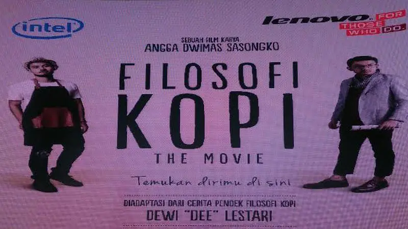 Lenovo &amp; Intel Kompak Dukung Film Filosofi Kopi