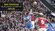 Zlatan Ibrahimovic terancam dapatkan hukuman jika terbukti bersalah menyikut Tyrone Mings, bek Bournemouth