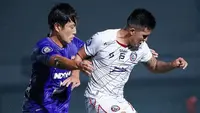 Persita Tangerang Vs Arema FC di BRI Liga 1 2023/2024. (Bola.com/Dok.Instagram Arema FC).