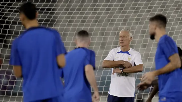 Persiapan Prancis Hadapi Denmark di Piala Dunia 2022