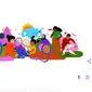 Google Doodle Meriahkan HUT ke-78 RI. (Doc: Google)