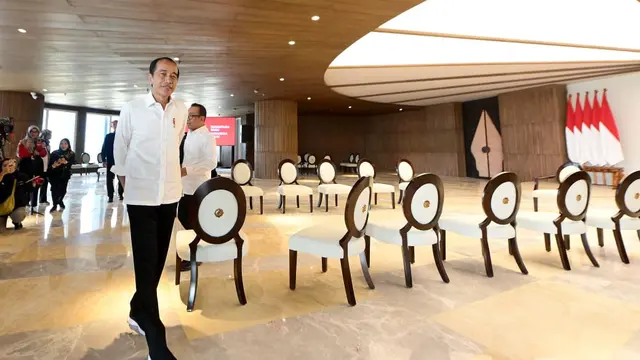 Hari Kedua Berkantor di IKN, Intip Menu Sarapan Jokowi