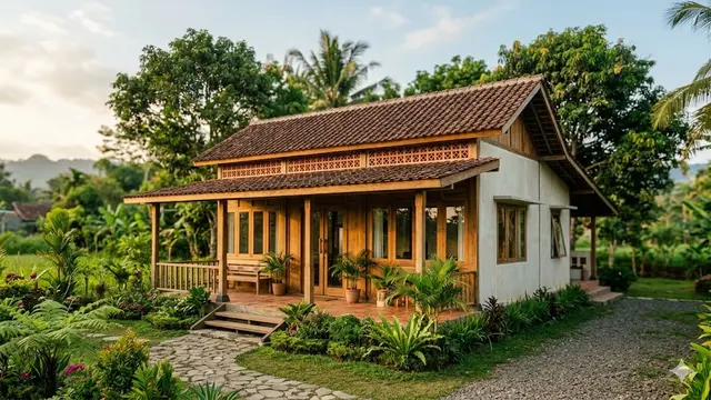 Model Rumah Sederhana di Desa