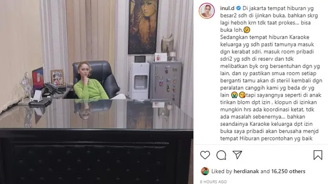 Inul Daratista (Foto: Instagram/@inul.d)