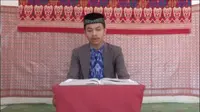 Rasa Cinta Kepada Mendiang Ibunda Merupakan Motivasi Alwi (Nusa Tenggara Barat) Menjadi Qori Terbaik dalam Ramadan di Rumah Saja, sebelum BerAksi di Rumah Saja. (Indosiar)