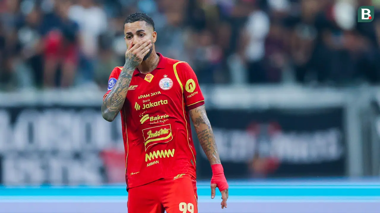 Foto: Wajah Kecewa Pemain Persija Setelah Gagal Taklukkan Bali United di BRI Super League