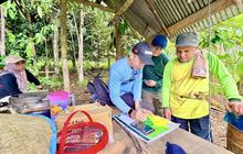 Dishut Kalsel Verifikasi Lokasi Agroforestry FOLU Kalsel di Tabalong untuk Kelestarian Hutan