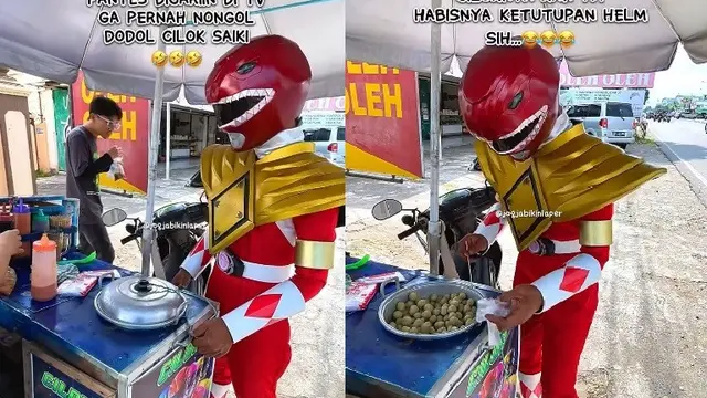 7 Pedagang Berkostum Anti Mainstream ini Sukses Tarik Perhatian