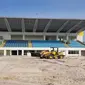 Venue voli pantai di komplek Jakabaring (Foto: Dok Kementerian PUPR)