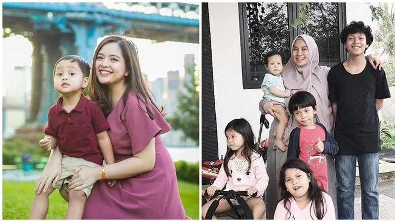 Jadi Ibu, Ini Potret 6 Mantan Penyanyi Cilik Era 90-an saat Momong Anak