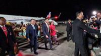 PM Inggris Rishi Sunak tiba di Bali untuk G20 Summit. Dok: Kedubes Inggris&nbsp;