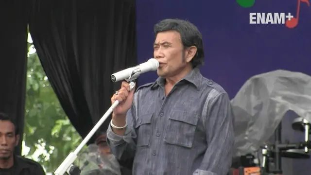 ENAM PLUS: Rhoma Berharap Ridho Rhoma Segera Direhabilitasi