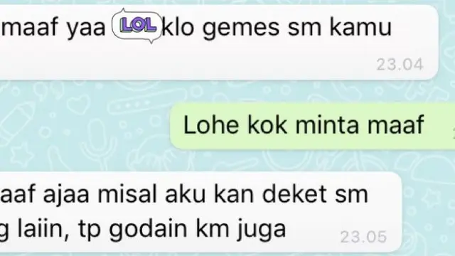 Jadi Badut Cinta, 7 Chat Cowok dengan Gebetan Ini Ujungnya Bikin Sesak
