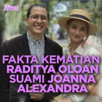Fakta Kematian Raditya Oloan, Suami Joanna Alexandra