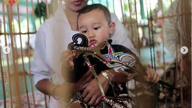 Imutnya Cucu Kelima Sultan HB X Saat Ditaruh di Dalam Kurungan Ayam