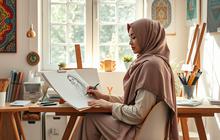 Cara Menggambar Orang Berhijab: Panduan Lengkap untuk Pemula