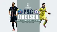 Paris Saint Germain vs Chelsea (Liputan6.com/Sangaji)