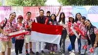 Saksikan Laga Bulutangkis Olimpiade Paris 2024, AHY Semangati Gregoria Mariska dan Ginting