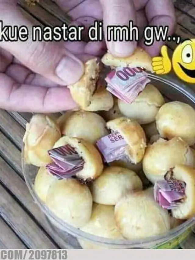 6 Bentuk Kue Nastar untuk Lebaran Ini Kelewat Unik, Bikin Ngakak