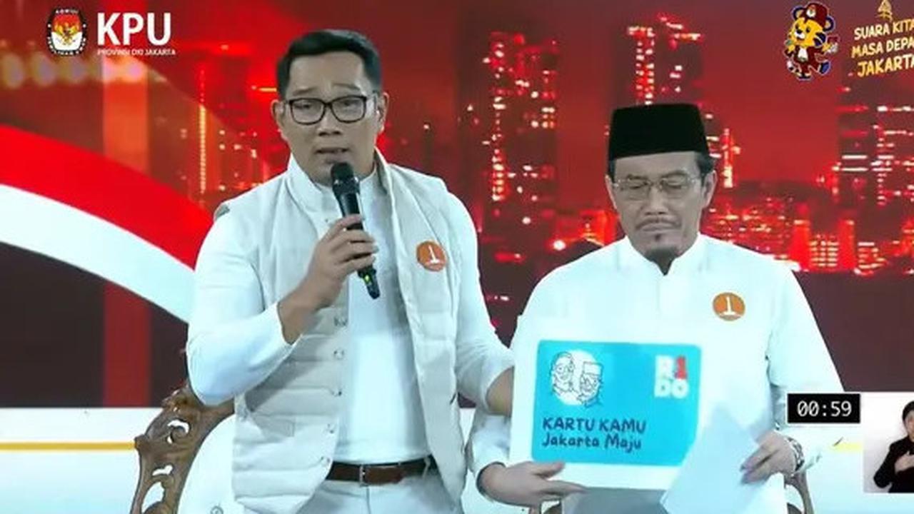 Ridwan Kamil-Suswono akan Terbitkan Kartu KAMU, Gabungkan Kartu-Kartu di Era Anies
