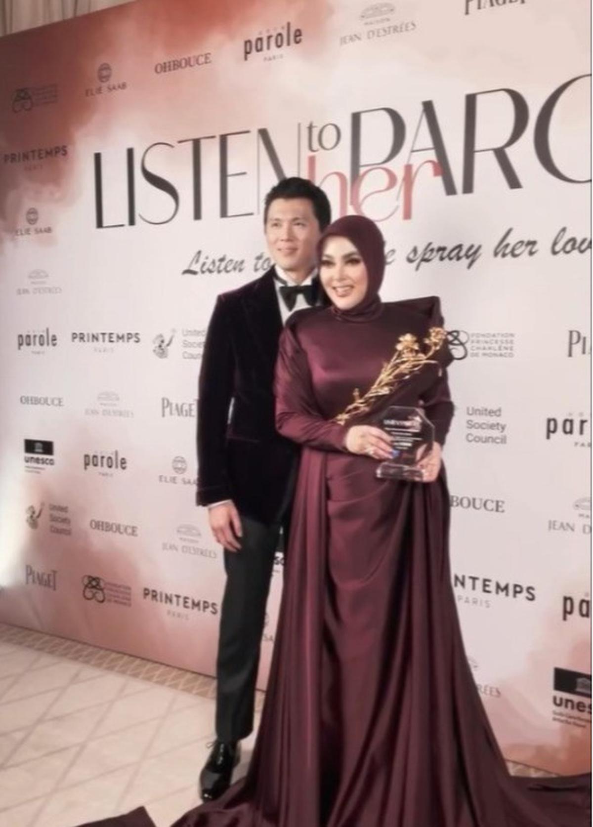 Syahrini Terbang ke Cannes, Paris untuk Terima Penghargaan Bergengsi dari UNESCO