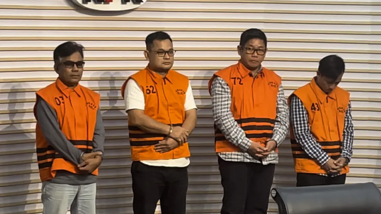 Empat tersangka baru dalam kasus dugaan suap proyek Dinas PUPR Pemerintah Kabupaten (Pemkab) Ogan Komering Ulu (OKU).