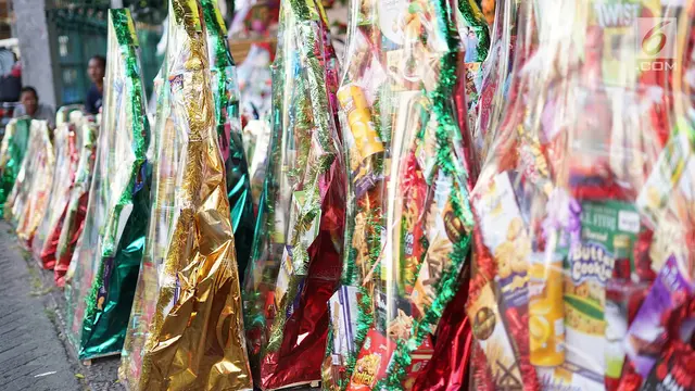 Penjualan Parsel di Cikini Menurun