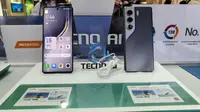 Tecno Camon 40 Pro&nbsp;5G. (Liputan6.com/ Agustinus M. Damar)
