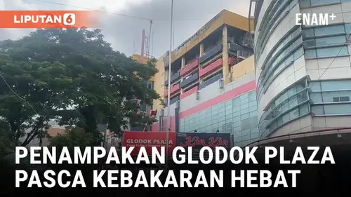 VIDEO: Glodok Plaza Pasca Kebakaran, Pekerja Terpaksa Libur