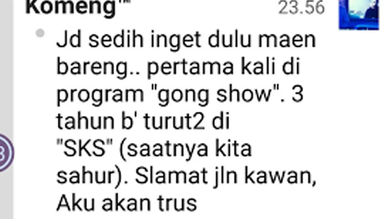 Ucapaan duka untuk Olga Syaputra