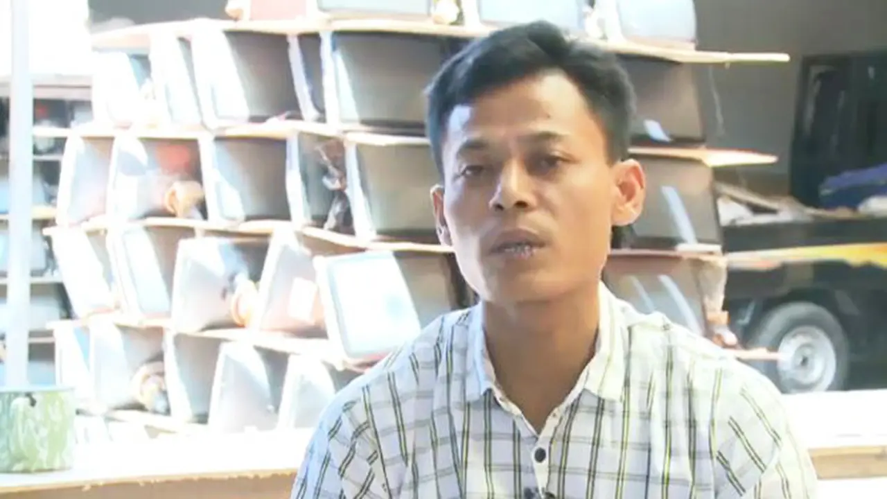 Kusrin, Pembuat Televisi Lulusan Sekolah Dasar