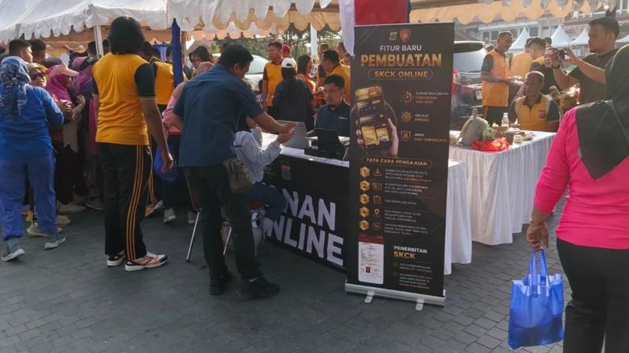 Polda Sulteng Hadirkan Layanan Publik Gratis Sambut Hari Bhayangkara ke-80