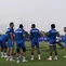 Persib Bandung menggelat latihan perdana yang digelar di lapangan pendamping Stadion GBLA, Kota Bandung, Sabtu (11/7/2026) sore. (Bola.com/Erwin Snaz)