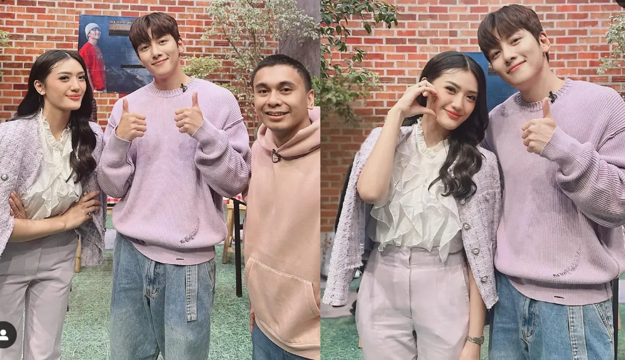 Anissa Aziza Foto bareng Ji Chang Wook (Foto: Instagram/ anissaaziza)