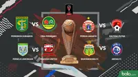 Piala Presiden 2019 Hasil Undian Delapan Besar (Bola.com/Adreanus Titus)
