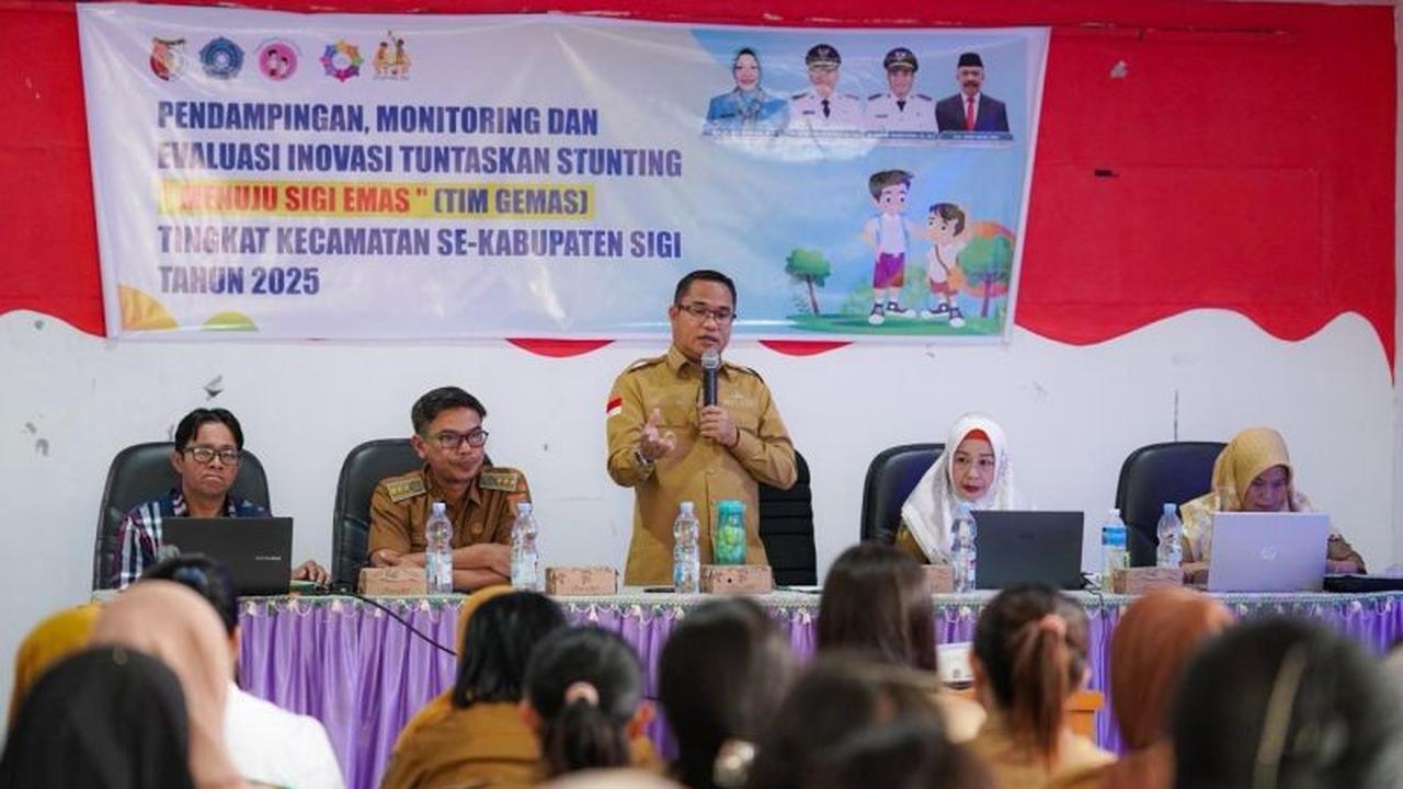 Pemkab Sigi Minta Lintas Sektor Evaluasi Penurunan Stunting Sigi, Angka Naik 33 Persen