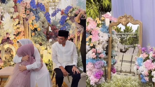 Potret pengajian buah hati Kiky Saputri dan Muhammad Khairi (Dok. Instagram @kikysaputrii)