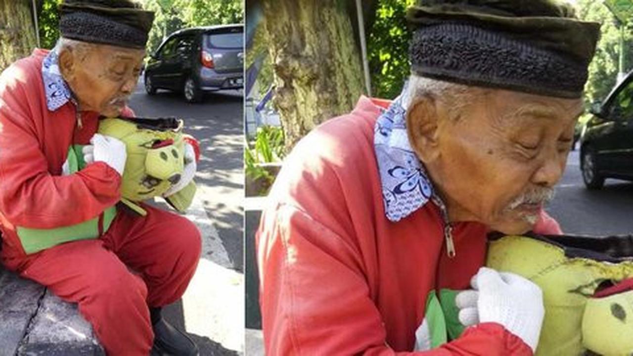 Siap disanksi, kakek ini janji tak jadi 'Winnie the Pooh' lagi