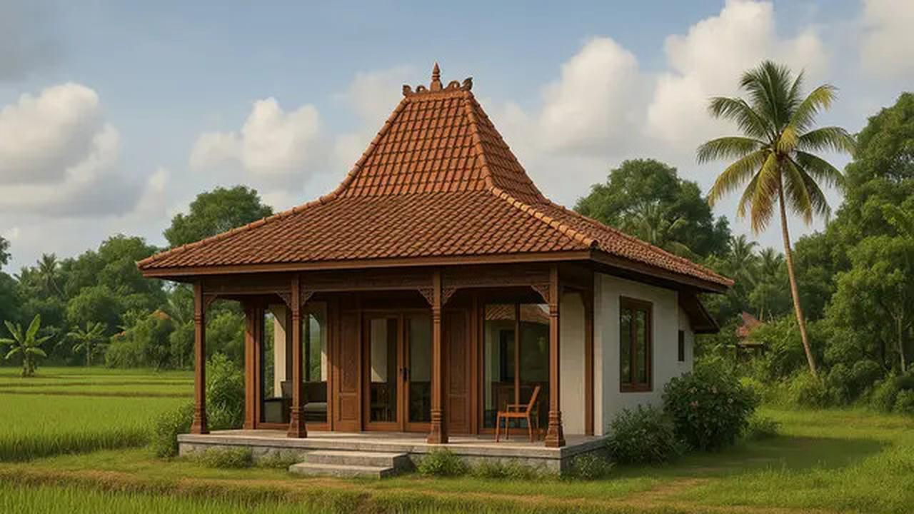 10 Gambar Rumah Tepi Sawah yang Simpel dan Menawan, Cocok Jadi Ide Hunian 2025