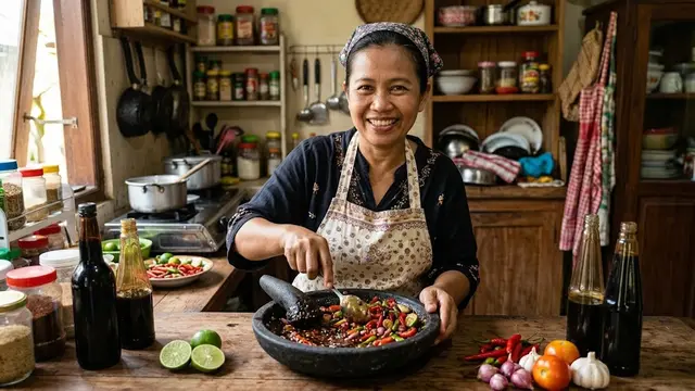 Resep Sambal Kecap Saus Tiram/AI Generated