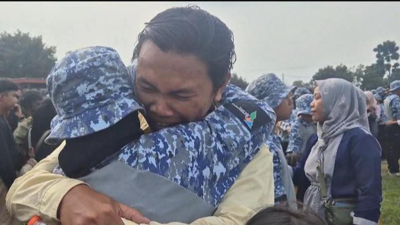 Cerita Siswa yang Betah Pendidikan Bela Negara, Ogah Pulang sampai Menangis Tinggalkan Barak Militer