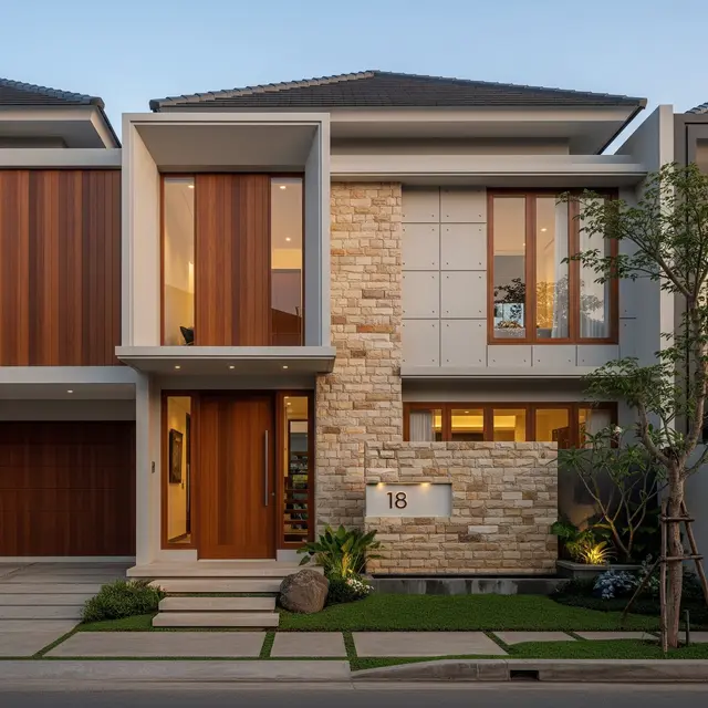 Desain Rumah yang Terlihat Berkelas (AI Generated)