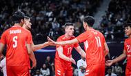 Jakarta Garuda Jaya harus akui keunggulan Foolad Sirjan Iranian (FSI) pada perempat final AVC Men’s Volleyball Champions League 2026. (PBVSI)